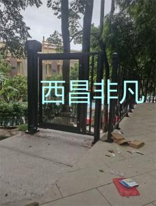 涼山彝族自治州西昌市普格溫泉錦江賓館自動門門禁系統